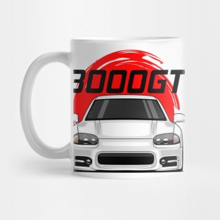 Front White 3000GT 1999 2000 JDM Mug